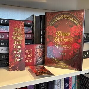 Bookish & Spice Signed Curse Of Shadows And Thorns LJ Andrews